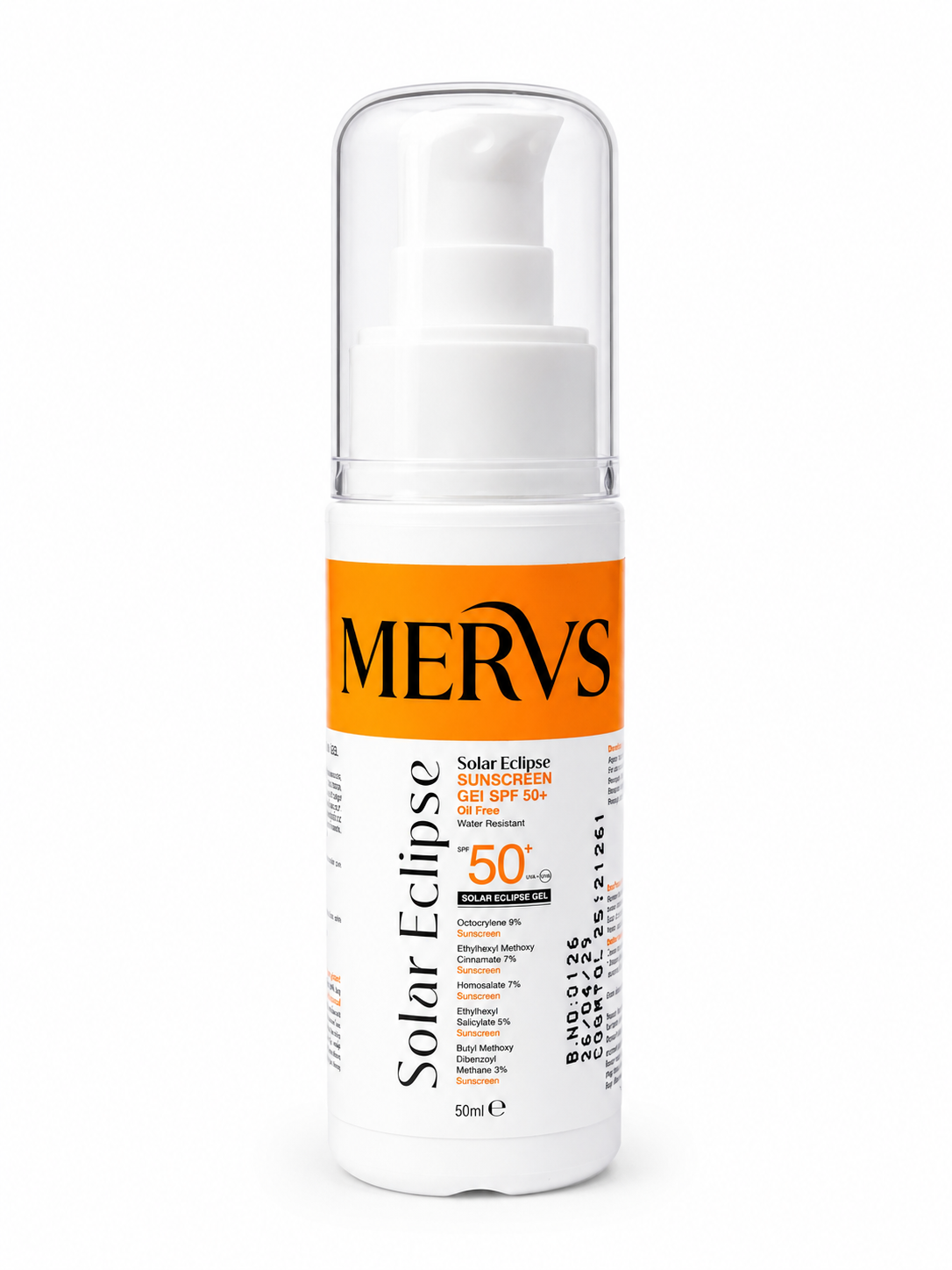 Solar Eclipse Sunscreen Gel SPF 50+